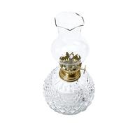 Cabilock 1 Pc Lampe à Pétrole Kérosène Lampes à Pétrole Huile pour Lampe à Paraffine Mèche De Lanterne Mèches De Lampe Lampes à Huile Recharge D'huile De Diffuseur Dirigé Un Verre Golden
