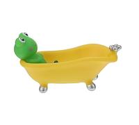 Cabilock 1 Pc Porte- Baignoire Contenant De Voyage pour en Barre Porte- De Voyage Porte- pour La Porte- Drainant Vinyle Dessin Animé Assiette en Céramique