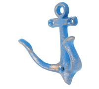 Cabilock 1 Pc Suspension Murale En Forme D'ancre Décoration D'intérieur Décor De Sculpture D'ancre Garniture En Métal Ancres De Bateaux Nautiques Mer Décoration Murale Bureau Texture