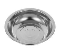 Cabilock 1 Pc Vasque En Inox Profonde Bol En Acier Bol De Pâtes De Préparation De Repas Verts Mélangés s De Cuisson Rond En Acier Plat De Fruits Acier Inoxydable Enfant