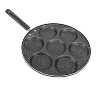 Cabilock 1 Pièce 7 Poêle à Frire Antiadhésive Poêles Antiadhésives Poêle à Frire En Inox Poêle Antiadhésive Crêpe Suédoise Antiadhésive Poêle à Œufs De 7 Tasses Anneau Crêpes Oeufs Au Plat
