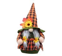 Cabilock 1 Pièce poupée sans Visage Home Decor Autumn Decoration Peluche de GNOME Ornement de GNOME en Peluche Nains décoration Ornement GNOME fête des récoltes Figurine GNOME des moissons