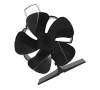 Cabilock 1 Pièce Ventilateur de Poêle Mini Silencieux Fonctionnement Thermique pour Cheminées et Poêles à Granulés Diffusion de Chaleur