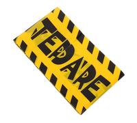 Cabilock 1 Rouleau Ruban Avertissement Halloween Décoration Effrayante Non Adhésive pour Fête Barriers de Thème Enter If You Dare Motif Chauve Souris
