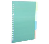 Cabilock 10 Ensembles Intercalaires pour Classeur B5 en Pp, Lot de Sets de Pages, Onglets Créatifs pour Organiser et Écrire, pour Planners et Recherches