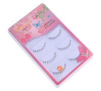 Cabilock 10 paires Faux Cils Bande Transparente pour Cils Du Bas Extensions Légères et Naturelles Faciles à Appliquer pour Femmes