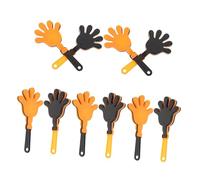 Cabilock 10 Pièces battant outils d'encouragement claquettes de fête Clapper à main colorée bruiteurs de cheerleading bâtons d'esprit fabricant de bruit de foule jouets Plastique