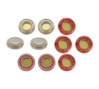 Cabilock 10 Pièces Boîtes Boîte De Fer Safran Canettes De s De Délicates à Bougies Petites Boites De Safran Étain Fils De Conteneurs De En Vide Le Fer Voyage Démodé