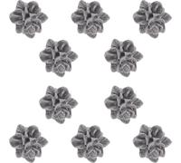 Cabilock 10 Pièces Breloques Fleur Gardénia en Résine pour Bijoux | Surface Lisse, Collage Facile, Usage Créatif pour Artisans, Coffret Multi-projets pour Présents de Fête