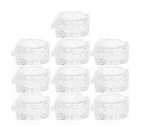 Cabilock 10 Pièces Button Switch Protector Cover Start Stop Button Cap Removable Safety Guard For Engine Starter And Emergency Stop