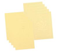 Cabilock 10 Pièces Cartes Légères et Délicates de Protection Feng Shui Chinoises Stickers pour Téléphone et Décoration Porte Portable