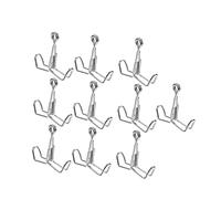 Cabilock 10 pièces Clips de de Débit Eau Acier Inoxydable Lot de Pince à Ressort pour Tubes Laboratoire Outil Pratique et Ergonomique pour Expérimentations