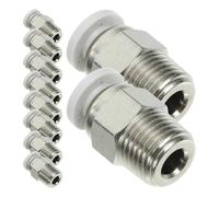 Cabilock 10 pièces Connecteur pour Imprimante Kit de Raccords Rapides Printer Accessories Adaptateur et Facile à Installer Compatibles Tubes Ptfe Accessoires Rechange Imprimante