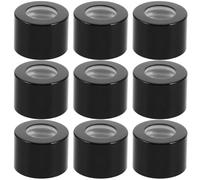 Cabilock 10 pièces Diffuser Bottle Lids Strong Seal Refillable Glass Caps for Reed Diffuser Aromatherapy DIY Craft Use