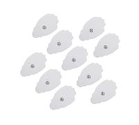 Cabilock 10 pièces Électrodes Massage Adhésives Portable Pads pour Appareil Soulagement Douleur Ems