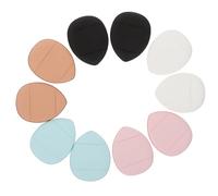 Cabilock 10 pièces Éponges Fond de Teint Multifonctionnelles pour Maquillage Correcteur Poudre Compacte Application Précise Confortable et Portable