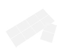 Cabilock 10 Pièces Film Diffuseur LED Autocollant Blanc Doux Épaisseur Adhésives Flexibles pour Éclairage Plafonnier Intérieur de Éblouissement et Uniformité Lumineuse
