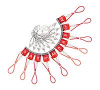 Cabilock 10 pièces Halloween Blood Type Bag Keychains Set Material Vampire Party Accessories For Birthday And Festival Decor
