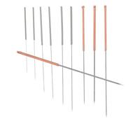 Cabilock 10 Pièces Kit Aiguilles de Nettoyage Inox pour Buses Outil pour Entretien de Buses Ed Portable et Complet pour Imprimantes