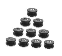 Cabilock 10 pièces Kit de Boulons de Carénage Caoutchouc pour avec Rondelles Accessoires de Remplacement pour Fixation de Carénage Résistants et Antidérapants