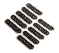 Cabilock 10 Pièces Lot de Bandes Adhésives Thermomètre Autocollantes pour Fermentation Indicateur de Température Liquide Monitorage Précis pour Bocaux Jarres et Brassage