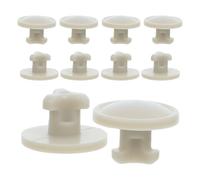 Cabilock 10 Pièces Lot de Bouchons en Silicone Souple pour Boîtes à Lunch Beige, Joints Étanches Flexibles et Résistants pour Repas en Extérieur et Accessoires de Remplacement