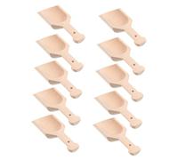 Cabilock 10 Pièces Lot de Cuillères Japonaises pour Thé Petites Cuillères Polyvalentes pour Sel Café et Épices Ustensiles pour Maison et Bureau