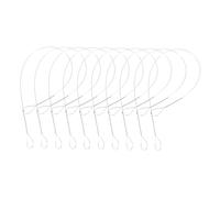 Cabilock 10 pièces Lot de Fils de Coupe Acier Inoxydable pour Trancheuse à Fromage Fil de Remplacement Multifonction pour Beurre Viande et Fromage Coupe Ajustable pour Usage Domestique