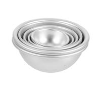 Cabilock 10 Pièces Moules à Gâteaux Hémisphériques Aluminium pour Cuisson de Gâteaux pour Anniversaires Design Facile