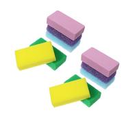 Cabilock 10 pièces Pierre de Pédicure Double Face PU Dissolvant Cors et Calosités Râpe pour Enlever Peau Dure et Callosités Outil pour Lisses et Confortables