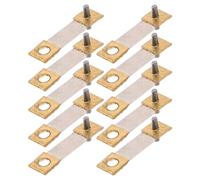 Cabilock 10 Pièces Ressort de Suspension pour Balancier d'Horloge, Suspension Mécanique en Acier pour Pendule de Cheminée, Comtoise et Horloge de Parquet, Pièces de Rechange de Précision
