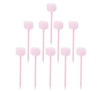 Cabilock 10 Pièces Stylos à Bille Pompon Rose Stylos Gel Couleur Vive pour Garçon Fille Papeterie Mignonne pour Filles Écriture Fluide et Confortable pour École et Fêtes