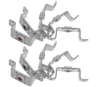 Cabilock 10 Pièces Support Moteur pour Sèche-cheveux en Fer Argenté, Léger et Réduisant le Bruit, pour Réparation DIY et Maintenance Professionnelle