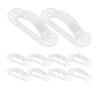 Cabilock 10 Pièces Transparent Light Switch Protector Cover For Rocker Switch Safety Plate Wall Outlet Cover Plates