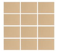 Cabilock 100 Feuilles Papier Kraft Vintage Papier à Lettres Écriture et Emballage Stationnaire Marron Résistant pour Bureaux et Loisirs Créatifs