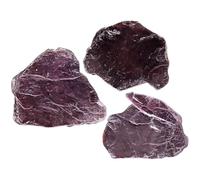 Cabilock 100 G Spécimens Minéraux de Mica Violet Naturel Brut, Pierres Précieuses Naturelles en Cristaux Lamellaires, Matériaux D’enseignement Scientifique pour Étude Géographie