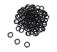 Cabilock 100 Pièces Bague en Caoutchouc Scellant Joint en Caoutchouc à L'épreuve des Fuites Joint Torique pour Tuyau D'arrosage Noir Nbr