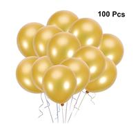 Cabilock 100 Pièces Ballons Dorés De Différentes Tailles Ballon Aluminium Joyeux Anniversaire Ballons Pour Arc De Ballon Décorations De Montgolfières Décorations De Fête à Bulles Doré