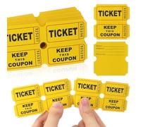 Cabilock 100 Pièces Billets de Tombola en Papier, Perforés, Numérotés | Billetterie et Tirages, Papier Épais, Déchirure Facile, Contrôle Rapide, Écoles et Églises