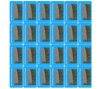 Cabilock 100 Pièces Carte de Test pour Verres Polarisés Kit de Vérification Facile à Utiliser pour Opticiens et Particuliers Accessoires de Testeur de Polarisation pour Lunettes de Soleil