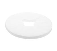 Cabilock 100 pièces Coussinets Jetables pour Appui-tête de Massage Non-tissé Respirant Protection Faciale Ergonomique Couverture de Lit Massage pour Salon Spa et Centre de Soins