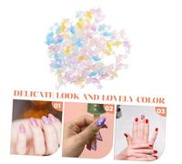 Cabilock 100 Pièces Dolphin Nail Art Decorations Resin Animal Charms Lightweight Ocean Accessories For Diy Manicure Summer Nail Supplies
