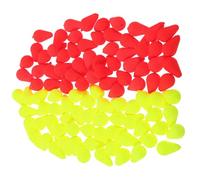 Cabilock 100 pièces Flotteurs de Petits Pratiques Lot de Bobbers Légers Haute Sensibilité pour Appâts Légers Accessoires Résistants pour Eau Douce et Enseignement Aux
