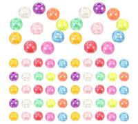 Cabilock 100 pièces Lure Fishing Beads Kit Mini Reusable Float Beads for Rigging Accessories Practical for Freshwater and Saltwater Anglers