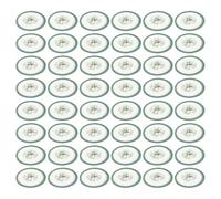 Cabilock 100 Pièces Masque Yeux en Papier Non Tissé Vert Extrait de Concombre, Rafraîchissant et Hydratant pour Revitaliser la Peau Délicate Autour des Yeux