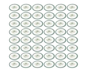Cabilock 100 Pièces Masque Yeux en Papier Non Tissé Vert Extrait de Concombre, Rafraîchissant et Hydratant pour Revitaliser la Peau Délicate Autour des Yeux