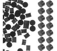 Cabilock 100 Pièces Points Ronds en Acrylique pour Touche de Guitare, Accessoires pour Manche Diamètre Varié, Adaptés aux Instruments à Cordes