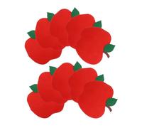 Cabilock 100 Pièces Serviettes Papier Rouge Pomme Thème Scolaire Jetables Légères pour Décorations Fête Rentrée Scolaire Faciles à Manipuler Remplacer