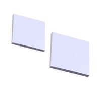 Cabilock 100 Plaques Jetables de Mélange pour Nail Art Palettes de Couleurs pour Manucure Papier Épais Résistant et Lisse Format Pratique pour Usage Professionnel et Personnel