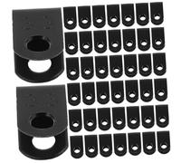 Cabilock 1000 pièces Clips Câble Plastique U Type Câbles Résistants pour Fixation Fil Électrique Organiseur pour Gestion Fil Électrique et Fixation Cordon